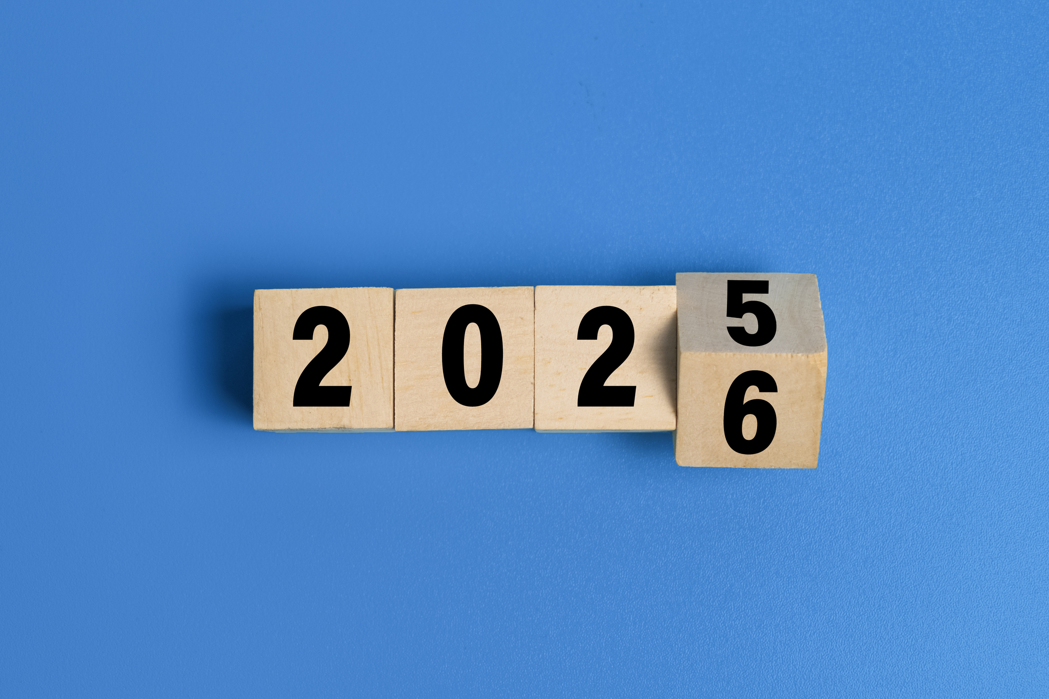blocs de numéros 2025 passant à 2026