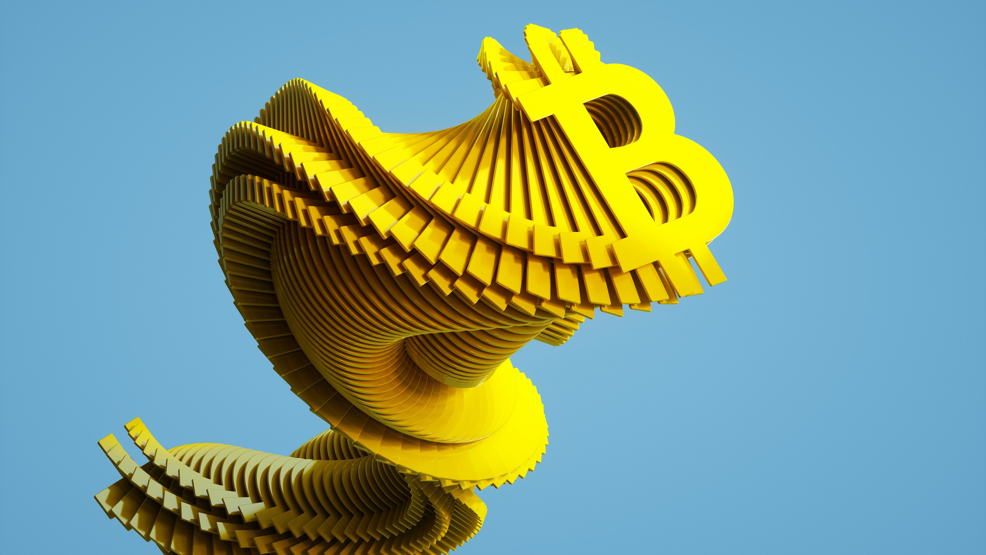 Bitcoin montre une montée en flèche.