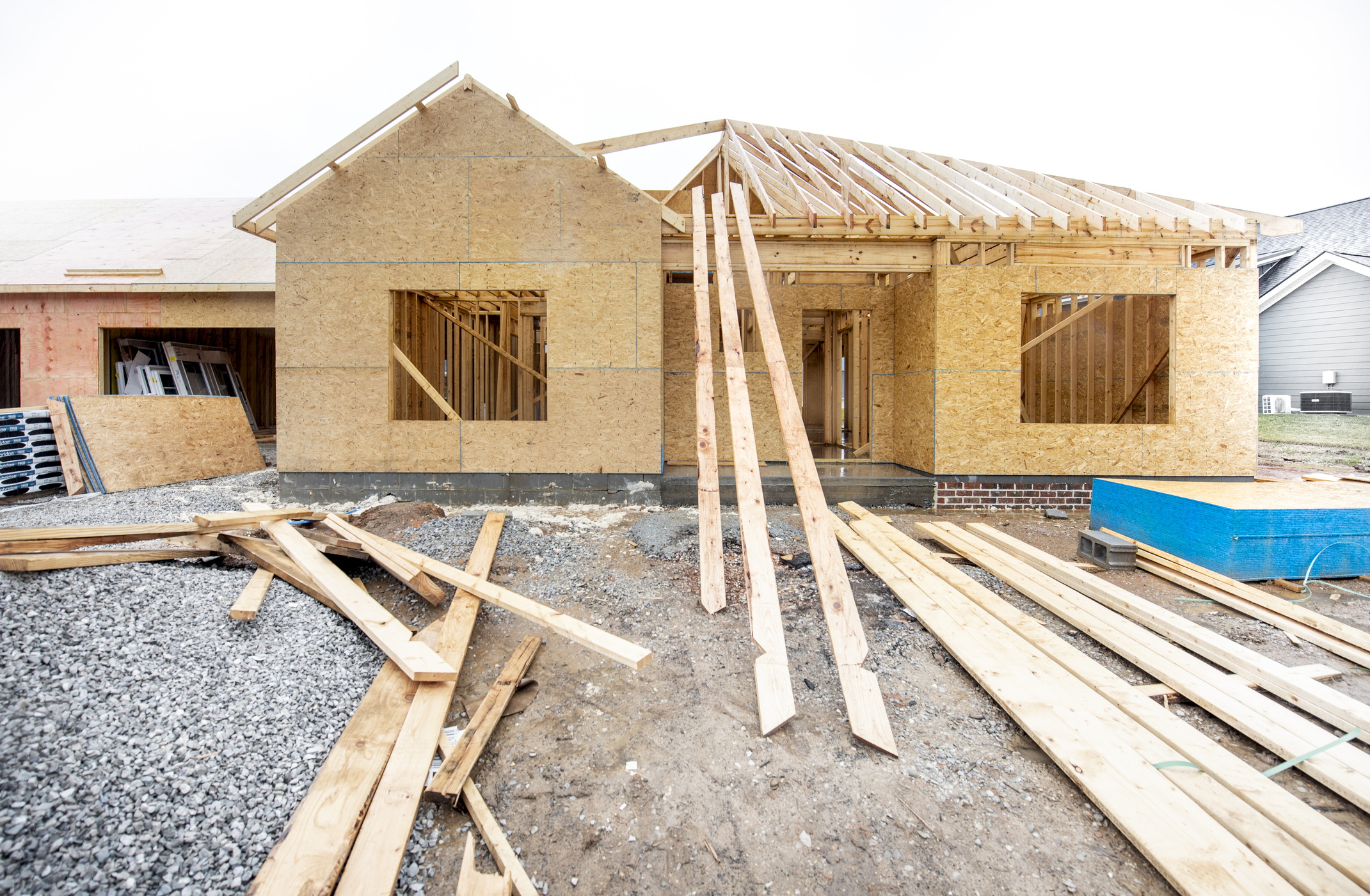 Nouvelle maison en construction