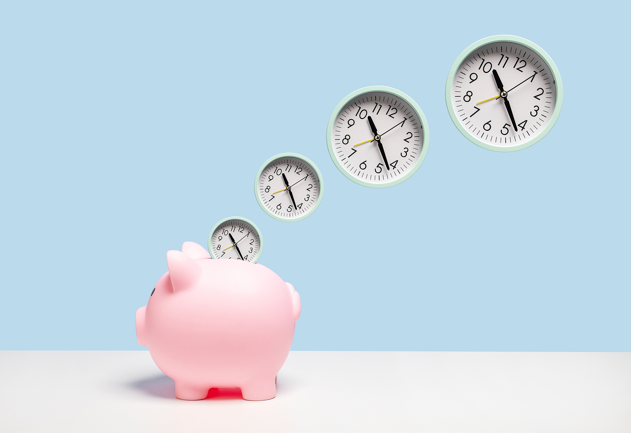 une tirelire qui s'agrandit avec le temps