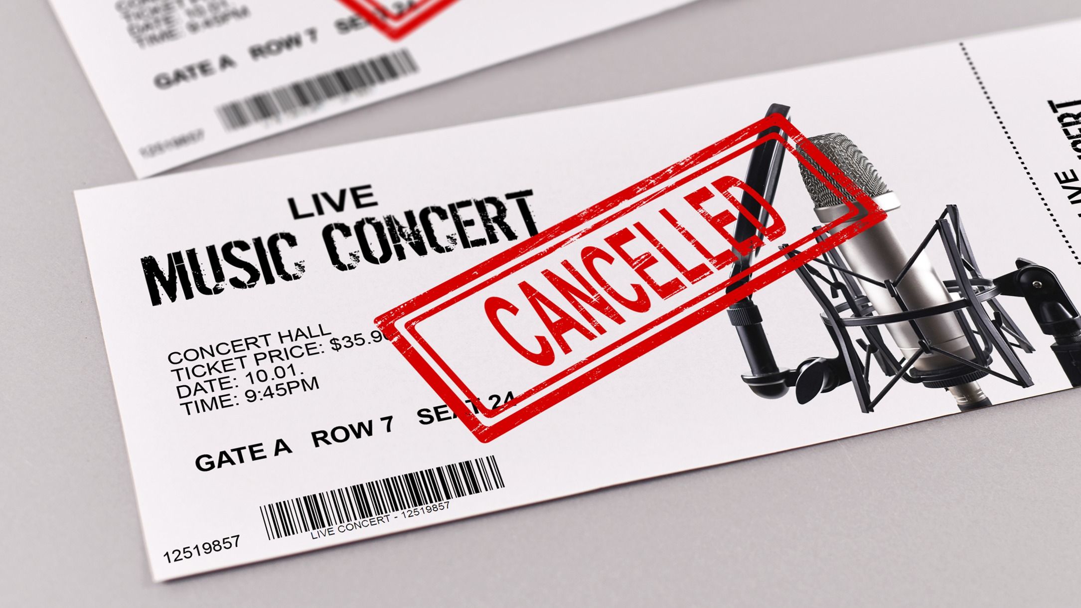 Les annulations de concerts augmentent. Voici comment vous protéger de la « fièvre du point bleu »