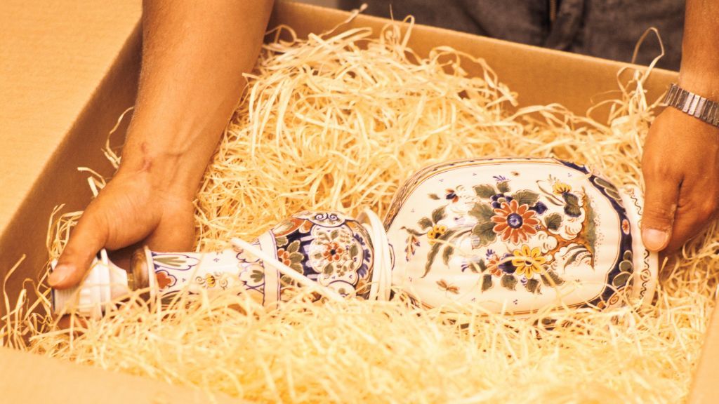 Céramique de poterie de Delft à Delft, Pays-Bas