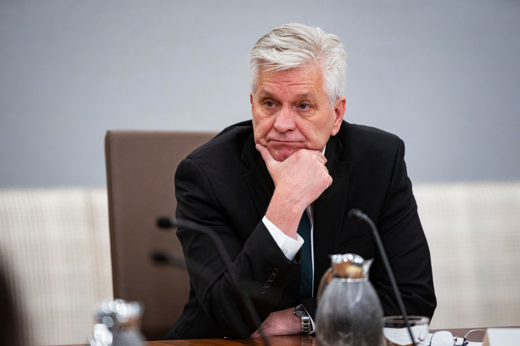 Christopher Waller, gouverneur de la Réserve fédérale américaine, lors d'un événement Fed Listens à Washington, DC, États-Unis, le vendredi 22 mars 2024.