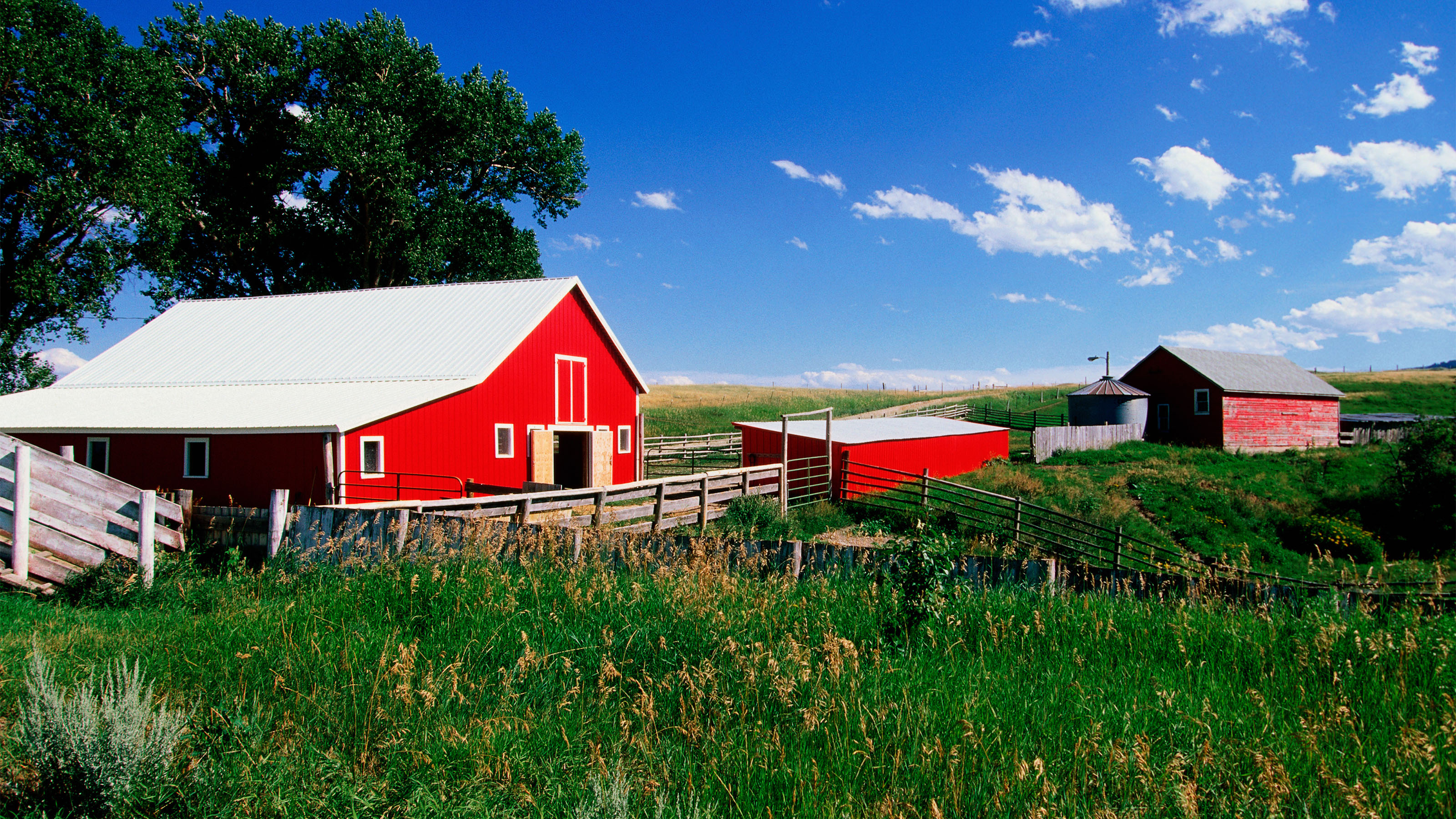 Ferme du Wyoming pour une famille à revenu moyen