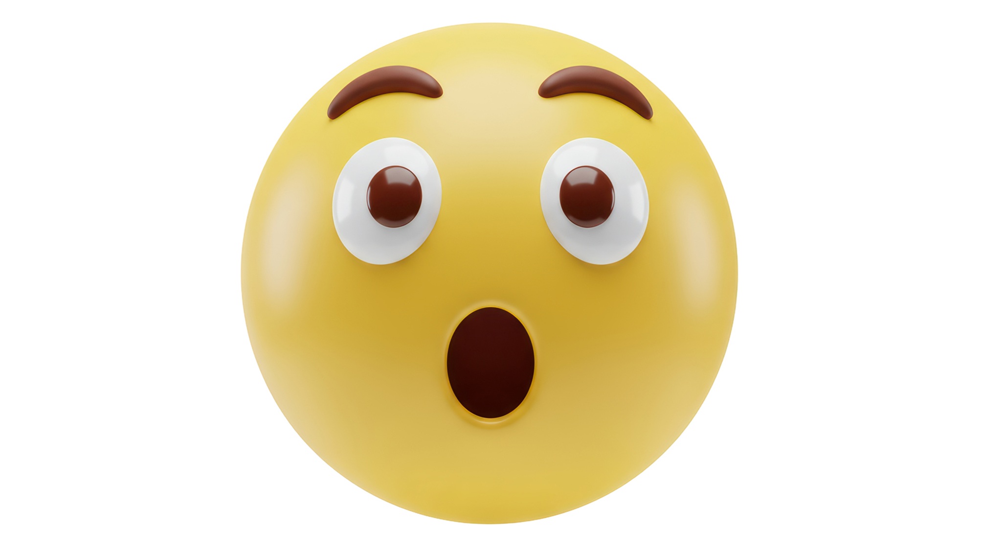 L'emoji choqué.