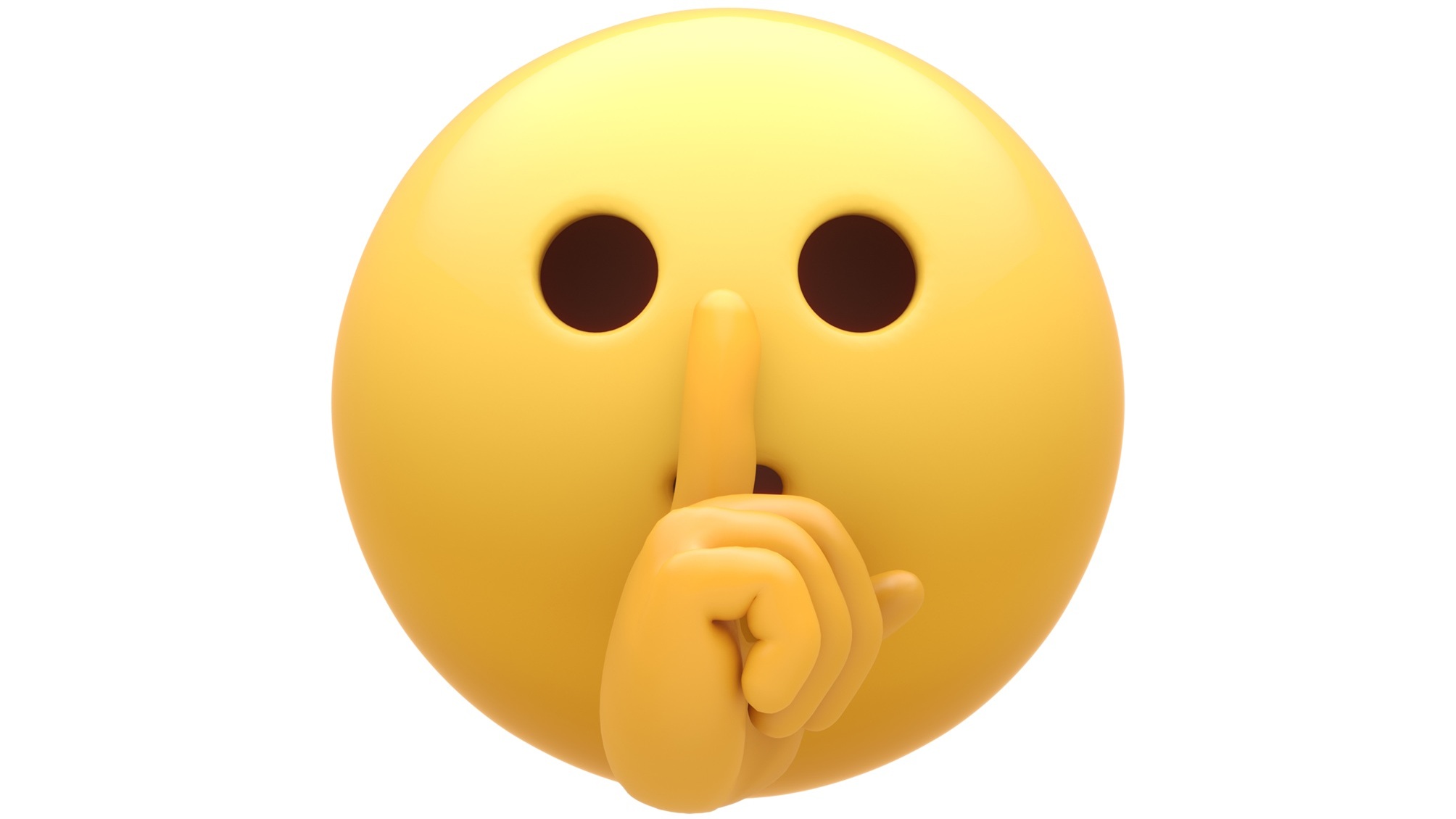 L'emoji chut.