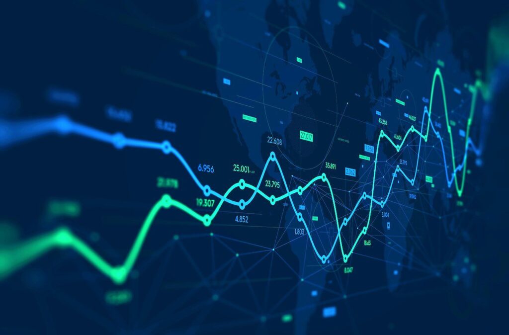 stock market chart